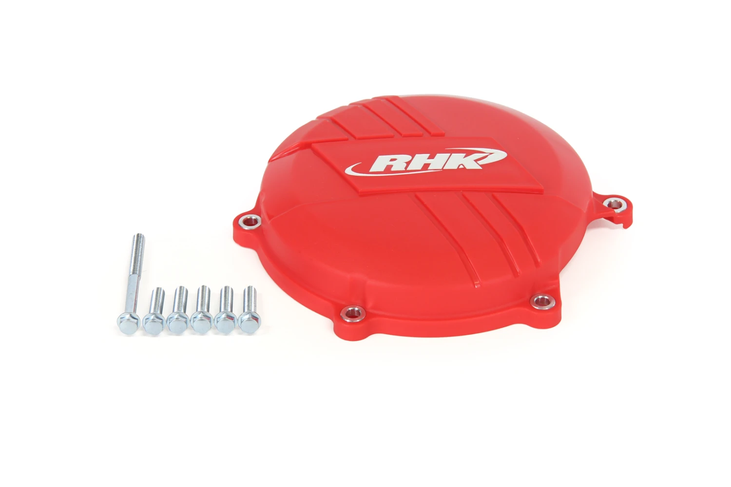 Honda CRF250R 2010 - 2017 RHK Clutch Cover Protector Red 2 Honda CRF250R 2010 - 2017 RHK Clutch Cover Protector Red - Image 2