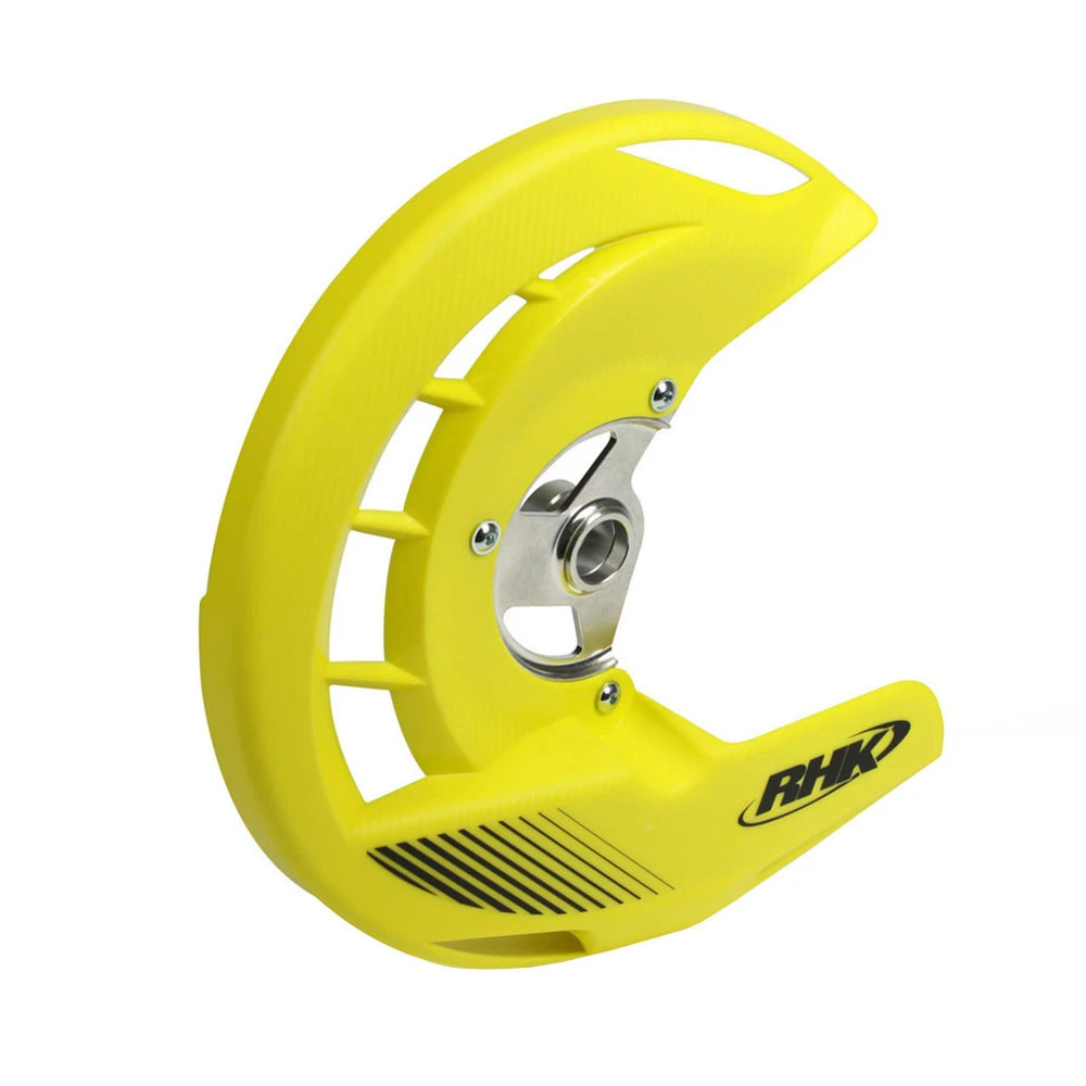 - Suzuki RMZ250 2007 - 2015 RHK Front Disc Cover Guard Yellow RMZ 250 1 - Suzuki RMZ250 2007 - 2015 RHK Front Disc Cover Guard Yellow RMZ 250