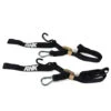 RHK Motorcycle Tie Downs Set Black