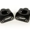 RHK Black Std 7/8 Handlebar 20mm Riser Uni Bar Clamps Adaptor Mounts