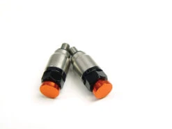 RHK KTM 85-530Cc SX SXF EXC EXC-F Fork Bleeders Pressure Relief Valve 4mm - Orange