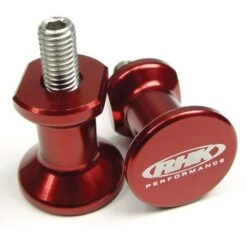 RHK Swingarm Pick-Up Knobs YZF-R1 YZF-R6 Apprilia 6mm Red
