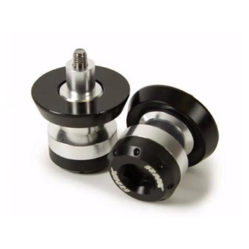 RHK Motorcycle Swingarm Pick-Up Knobs / Sliders Silver 10mm 1 RHK Motorcycle Swingarm Pick-Up Knobs / Sliders Silver 10mm