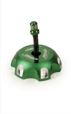 RHK Kawasaki/Yamaha Green Fuel Tank Cap With Vent