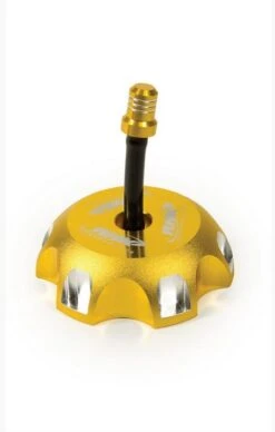 RHK Kawasaki/Yamaha Gold Fuel Tank Cap With Vent