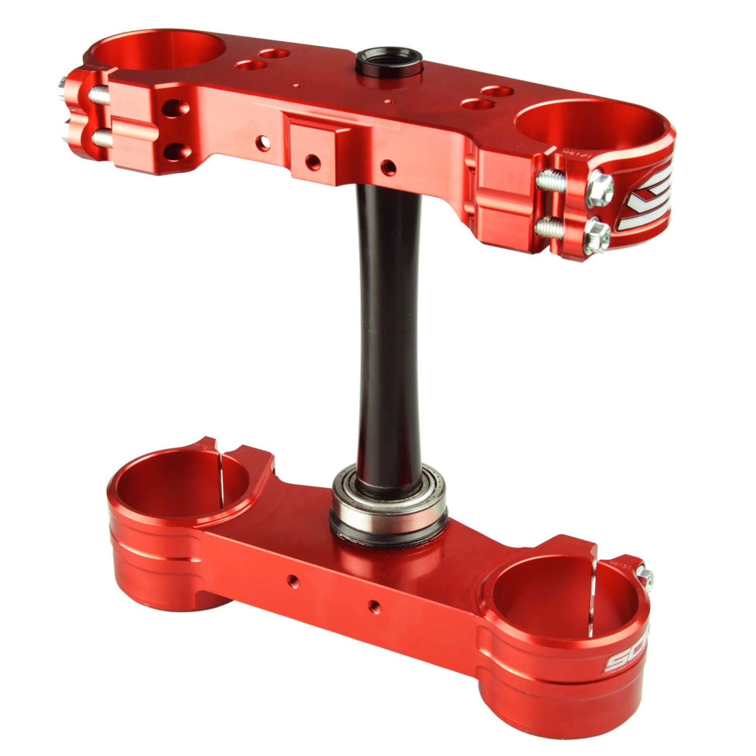 Scar Racing Motorcycle Standard Offset Red Triple Clamps Fits Honda CRF450 2 Scar Racing Motorcycle Standard Offset Red Triple Clamps Fits Honda CRF450 - Image 2