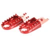 Scar Racing Red 48mm Wide Footpegs Fits Honda