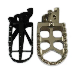 Scar Racing Evo Blue 57mm Wide Footpegs Fits Honda -Motorcycle Parts Store SC S3515B 1