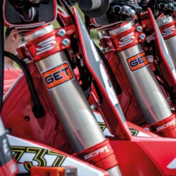 Scar Racing Motorcycle 21.5mm Offset Red Triple Clamps Fits Suzuki RMZ450 6 Scar Racing Motorcycle 21.5mm Offset Red Triple Clamps Fits Suzuki RMZ450 -Motorcycle Parts Store SC S4444R 2