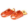 Scar Racing Orange 48mm Wide Footpegs Fits KTM