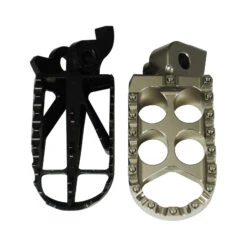 Scar Racing Silver 48mm Wide Motocross Footpegs Fits KTM 4 Scar Racing Silver 48mm Wide Motocross Footpegs Fits KTM -Motorcycle Parts Store SC S5285T 1