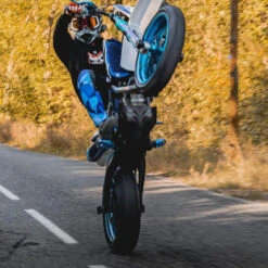 Scar Racing Evo Blue 57mm Wide Footpegs Fits KTM 7 Scar Racing Evo Blue 57mm Wide Footpegs Fits KTM -Motorcycle Parts Store SC S5510B 3