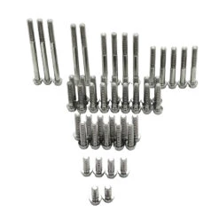 Scar Titanium Motorcycle Engine Bolt Kit Fits Kawasaki- 43 Pieces -Motorcycle Parts Store SC STIMENGKX250 2
