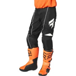 Shift MX22 White Label Rokr MX Motocross Pants Black White 36 -Motorcycle Parts Store ST2622201836 4