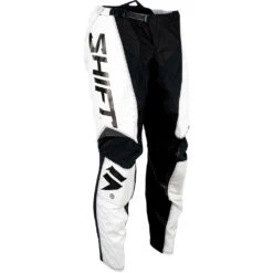 Shift MX22 White Label Trac MX Motocross Pants White Black 36 -Motorcycle Parts Store ST2649105836 2