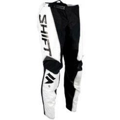 Shift MX22 White Label Trac MX Motocross Pants White Black 36