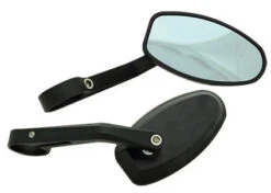 Tarmac Bar End Mirrors Speed Racer Black