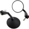 Tarmac Scout Motorcycle Bar End Mirror Black