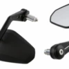 Tarmac Falcon Bar End Motorcycle Mirror Black