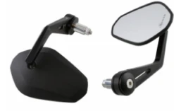 Tarmac Falcon Bar End Motorcycle Mirror Black