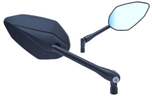 Tarmac Warrior Motorcycle Mirror Black 1 Tarmac Warrior Motorcycle Mirror Black