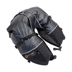 Giant Loop Coyote Motorcycle Saddlebag Black