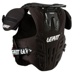 Leatt Fusion 2.0 Youth MX Motocross Chest Protector S/M Black -Motorcycle Parts Store WHI LE1018010001 3