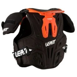 Leatt Fusion 2.0 Youth MX Motocross Chest Protector S/M Orange -Motorcycle Parts Store WHI LE1018010021 2
