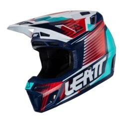 Leatt GPX 8.5 MX Motocross Helmet & Goggle Kit Royal XL -Motorcycle Parts Store WHI LE1023010554 1