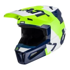 Leatt GPX 3.5 MX Motocross Helmet Lime XXL -Motorcycle Parts Store WHI LE1023011405 1