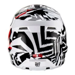 Leatt GPX 3.5 Youth MX Motocross Helmet Zebra M -Motorcycle Parts Store WHI LE1023011700 4