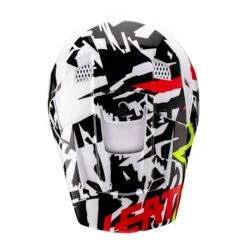 Leatt GPX 3.5 Youth MX Motocross Helmet Zebra M -Motorcycle Parts Store WHI LE1023011700 5
