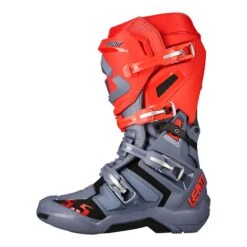 Leatt Flexlock 5.5 MX Motocross Boots 13 Graphene Red -Motorcycle Parts Store WHI LE3022060116 4