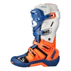 Leatt 4.5 Enduro MX Motocross Boots 13 Blue Orange Grey 12 Leatt 4.5 Enduro MX Motocross Boots 13 Blue Orange Grey -Motorcycle Parts Store WHI LE3022060156 5