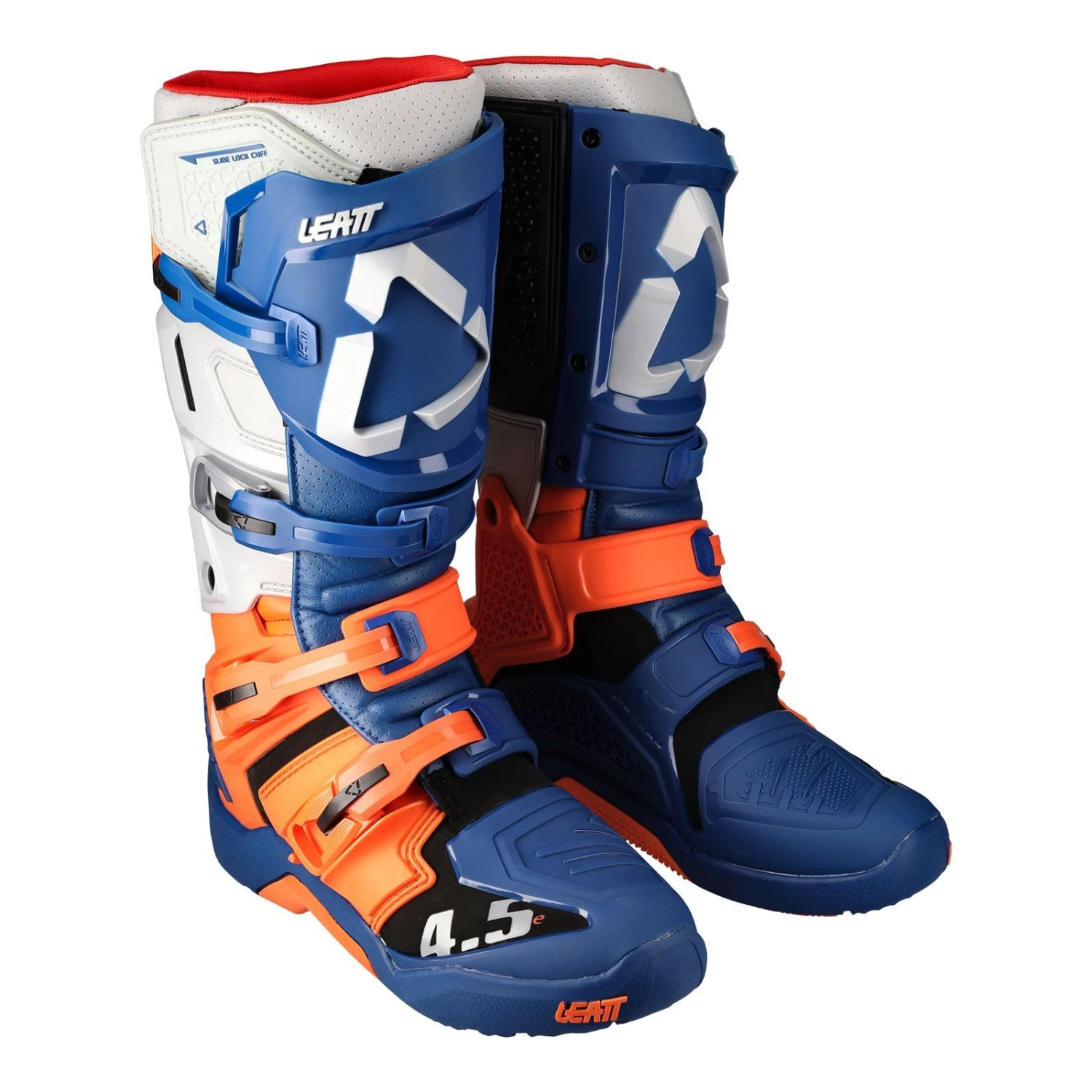 Leatt 4.5 Enduro MX Motocross Boots 13 Blue Orange Grey 1 Leatt 4.5 Enduro MX Motocross Boots 13 Blue Orange Grey