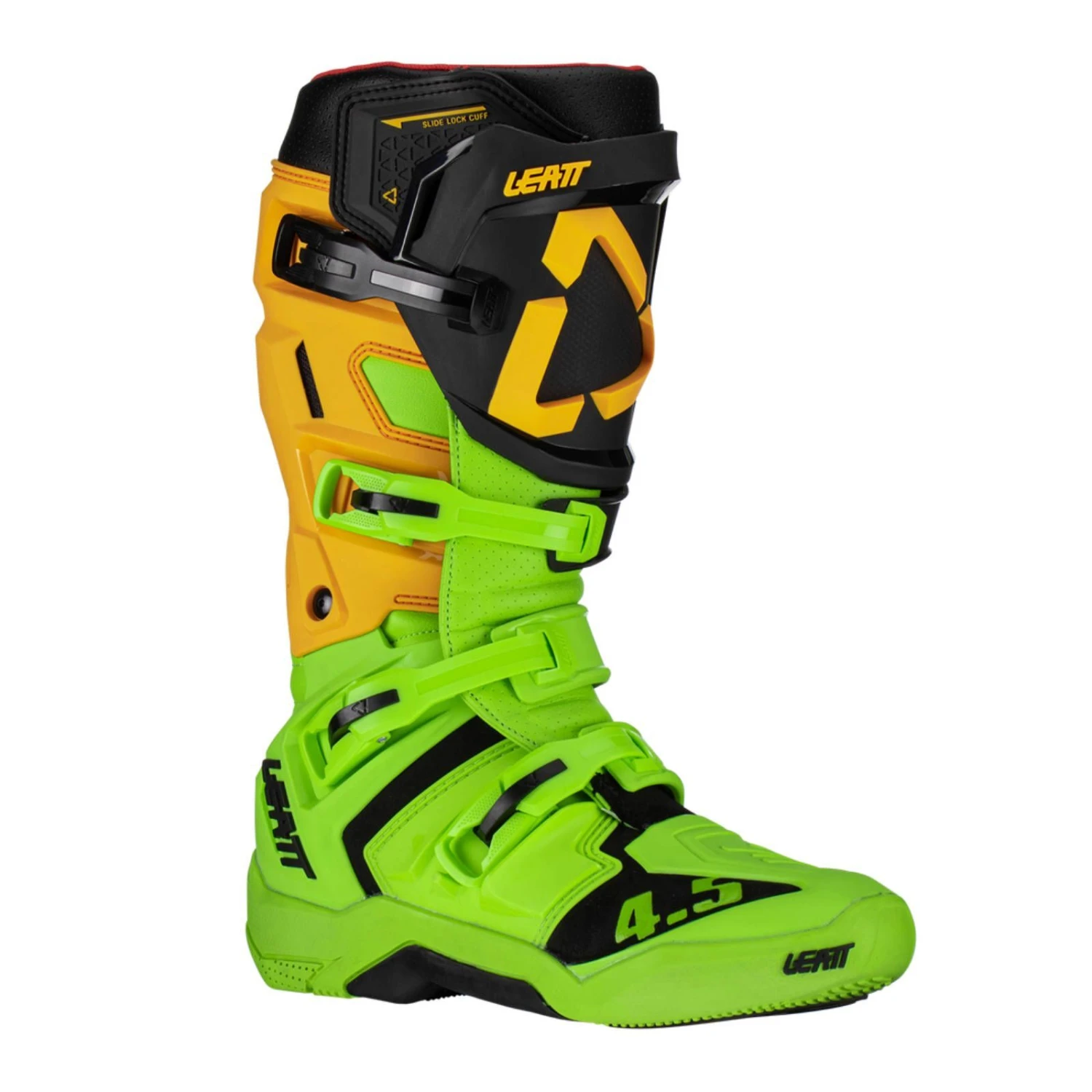 Leatt 4.5 MX Motocross Boots Citrus 13 2 Leatt 4.5 MX Motocross Boots Citrus 13 - Image 2