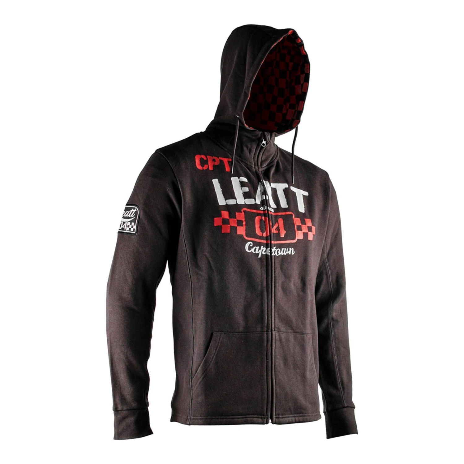 Leatt Casual MX Motocross Hoodie Heritage Black L 1 Leatt Casual MX Motocross Hoodie Heritage Black L