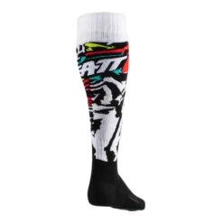 Leatt MX Motocross Socks L/XL Zebra -Motorcycle Parts Store WHI LE5023047051 1