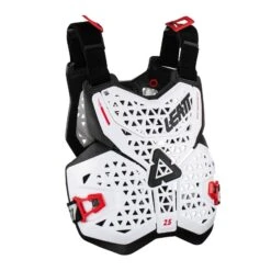 Leatt 2.5 Roost MX Motocross Chest Protector White -Motorcycle Parts Store WHI LE5023050660 2