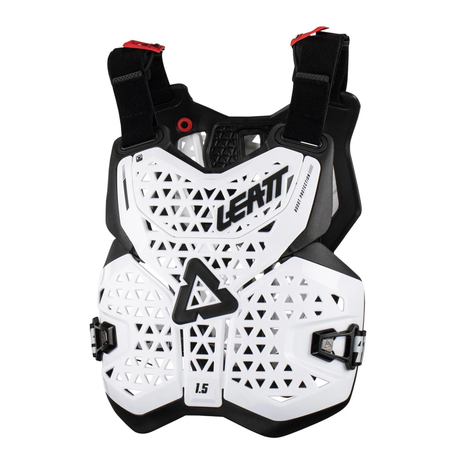 Leatt 1.5 Roost MX Motocross Chest Protector White 2 Leatt 1.5 Roost MX Motocross Chest Protector White - Image 2