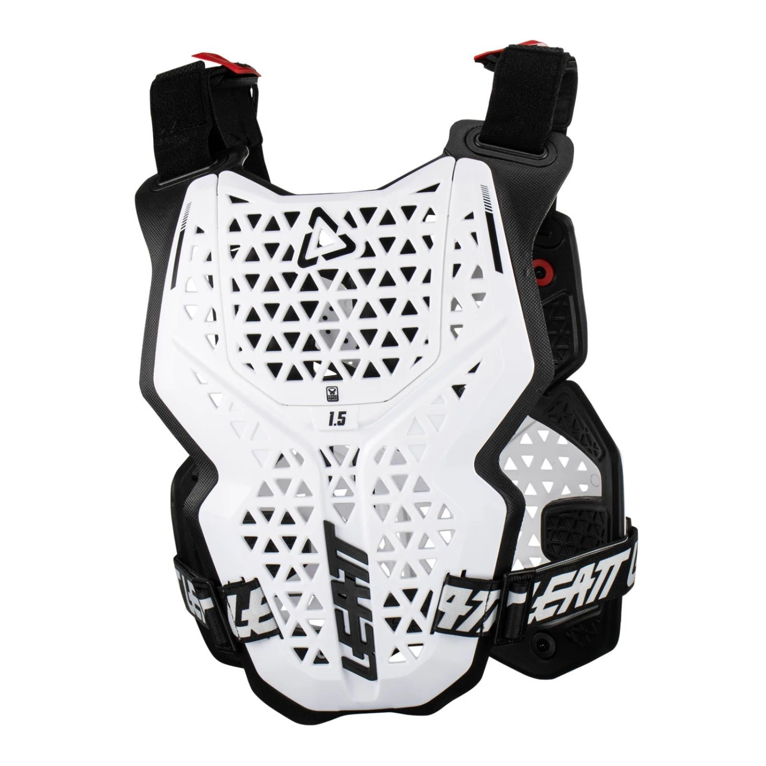 Leatt 1.5 Roost MX Motocross Chest Protector White 3 Leatt 1.5 Roost MX Motocross Chest Protector White - Image 3