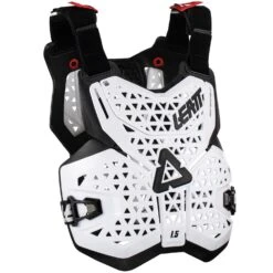 Leatt 1.5 Roost MX Motocross Chest Protector White