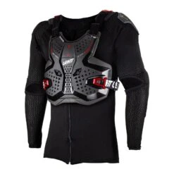 Leatt 3.5 Youth MX Motocross Body Armour Black Red YL/XL