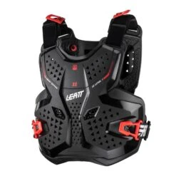 Leatt 3.5 Youth MX Motocross Chest Protecor Black Red YL/XL