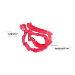 Leatt 6.5 Velocity MX Goggles Roll-Off Black/Gry Yellow Lens -Motorcycle Parts Store WHI LE8019100051 3