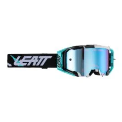 Leatt 5.5 Velocity MX Goggles Iriz Acid Tiger Blue Uc 26%