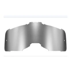 LS2 Aura Premium MX Goggles Silver Iridium Lens
