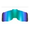 LS2 Aura Motorcycle Goggles Green Iridium Lens