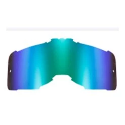 LS2 Aura Motorcycle Goggles Green Iridium Lens