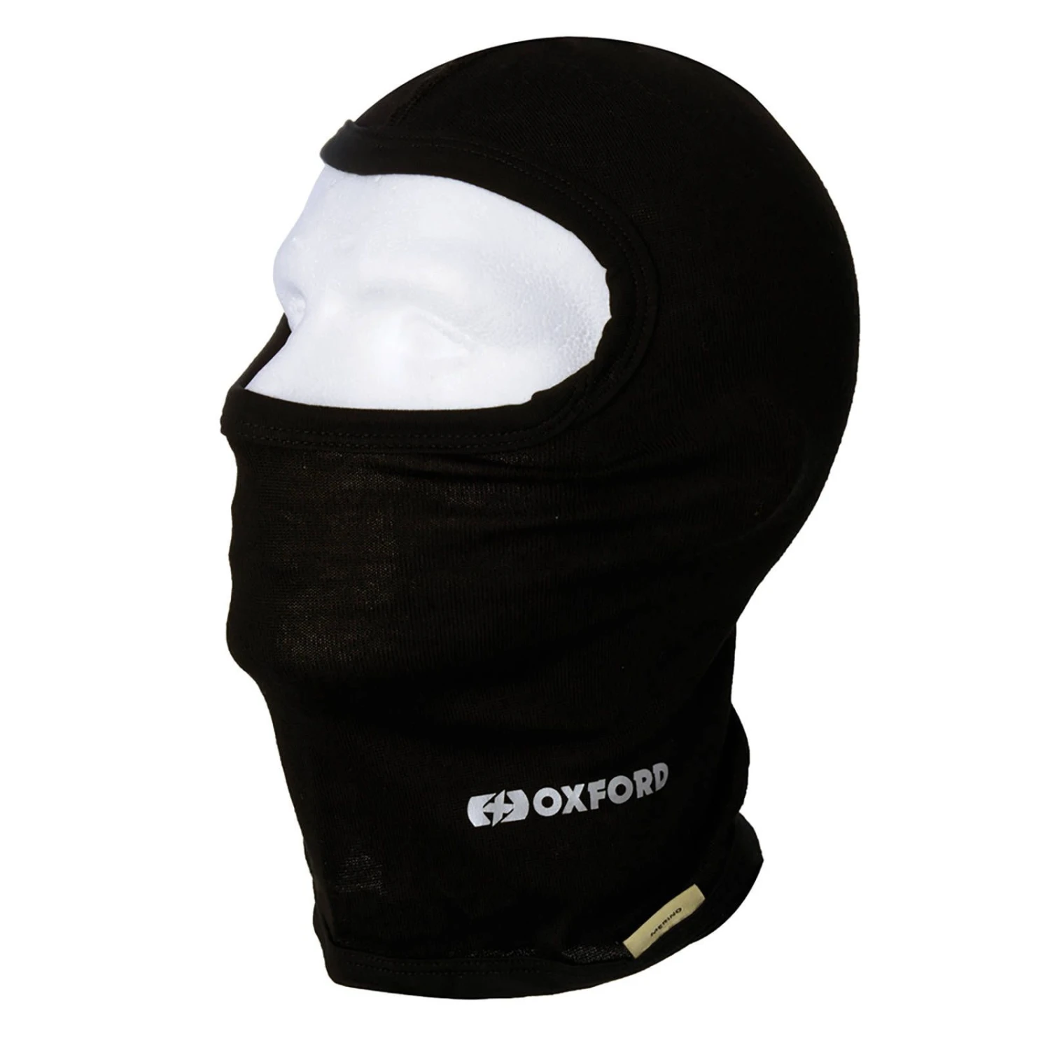 Oxford Deluxe Merino Motorcycle Balaclava Thermal Neck Warmer Black 1 Oxford Deluxe Merino Motorcycle Balaclava Thermal Neck Warmer Black